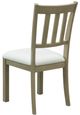 Ashley® Calmoro Gray/Off White Upholstered Dining Side Chair-2