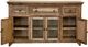 International Furniture Direct Marquez Brown Console-3