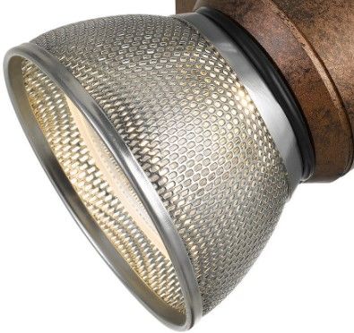 Cal® Lighting & Accessories Rust/Gray Track Light-1