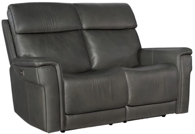 Hooker® Furniture MS Lyra Sahara Dorian Gray Zero Gravity Power Reclining Loveseat with Power Headrest and Lumbar-0