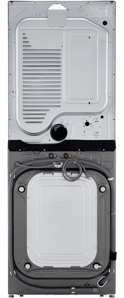 LG Graphite Steel Single Unit, 4.5 Cu. Ft. Washer, 7.4 Cu. Ft. Dryer, WashTower™ with Center Control™-2