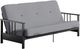 dhp furniture® Harlow Herringbone Futon with Arms-0