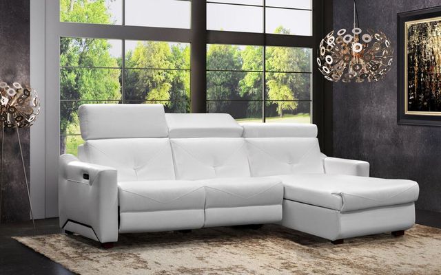 Bugatti Design Firenze 2-Piece Power Reclining Right-Arm Facing Sofa Sectional and Chaise-1