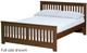 Crate Designs™ Furniture Brindle Full XL Shaker Bed-0