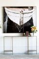 A & B Home Black/White Boat Wall Art-5