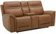 Liberty Furniture Cooper Camel Leather Triple Zero Gravity Power Reclining Loveseat with Console-0