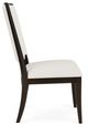 Riverside Furniture Lydia 2-Piece Dark Cabernet Upholstered Side Chair Set-3