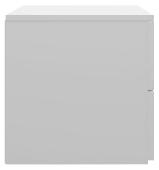 HH2 Home Delmar Matte White Nightstand-3