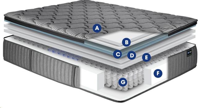 Spring Air® Back Supporter Josie 12.5" Hybrid Plush Pillow Top Twin XL Mattress-3