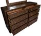 Magnussen Home® Rowan Espresso Brown Dresser and Mirror-4