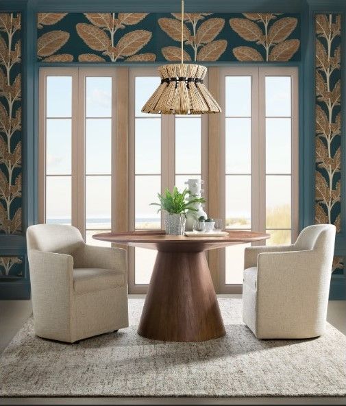 Hooker® Furniture Commerce and Market Madison Medium Wood Round Dining Table-1