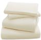 Olliix by Peak Performance Ivory Full 3M Scotchgard Micro Fleece Sheet Set-0