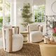 TOV Furniture Paolo Cream Swivel Accent Chair-1