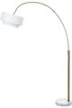 Stylecraft Polished Brass Floor Lamp-0