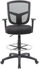 Presidential Seating Boss Black Contract Mesh Drafting Stool-1
