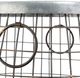 A & B Home Balaz 2-Piece Stainless Steel Iron Wire Table Set-4