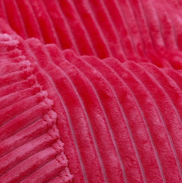 CordaRoy's® Fuchsia Plush Corduroy King Bean Bag Cover-1