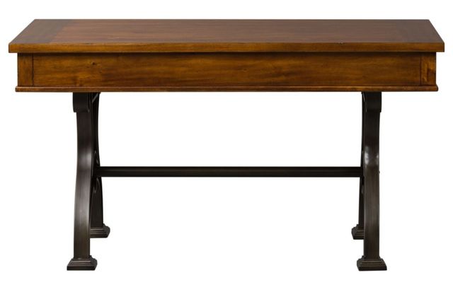 Liberty Furniture Arlington House Black/Cobblestone Brown Writing Desk-3