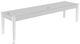 Armen Living Rhett Black/Grey Outdoor Bench-4