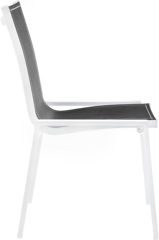 Meridian Furniture Nizuc 2-Piece Black Outdoor Patio Mesh Dining Chairs-2