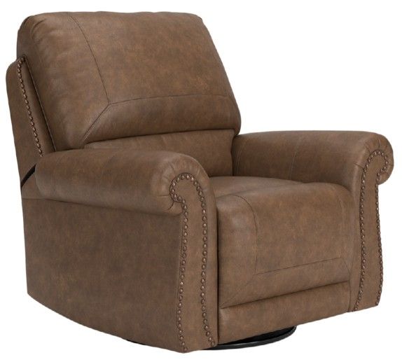 Signature Design by Ashley® Shadsburne Earth Manual Swivel Glider Recliner-0