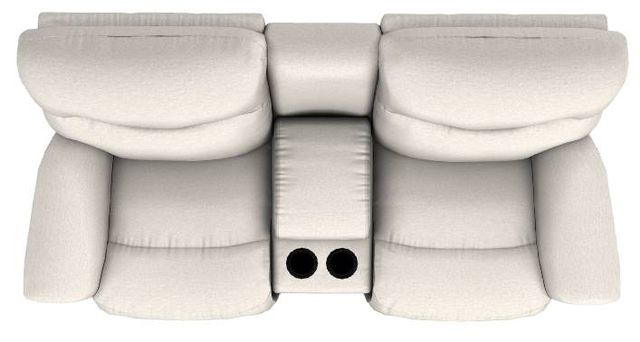 La-Z-Boy® James Oyster Power Reclining Loveseat with Console and Headrest-4