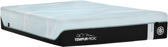 Tempur-Pedic® TEMPUR-PRObreeze™ Medium Hybrid Full Mattress and TEMPUR-Flat™ High Profile Foundation-0
