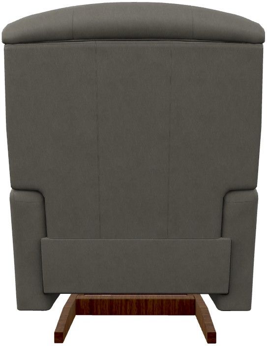 La-Z-Boy® Reed Putty Leather Manual Rocking Recliner-4
