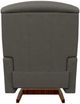 La-Z-Boy® Reed Putty Leather Manual Rocking Recliner-4