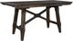 Liberty Furniture Double Bridge 5-Piece Dark Chestnut/Gray Trestle Table Set-1