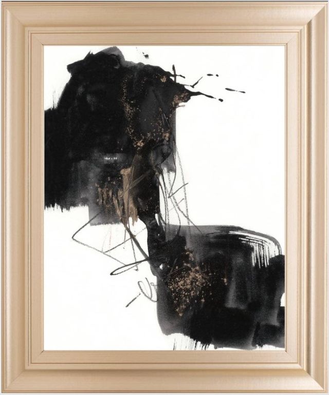 Classy Living Jennifer Goldberger Ebony Step II Wall Art-0