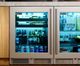 Perlick® Signature Series Shallow Depth 18" Stainless Steel Beverage Center Glass Door-1