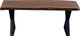 Porter International Designs Manzanita Harvest X Base Dining Bench-1