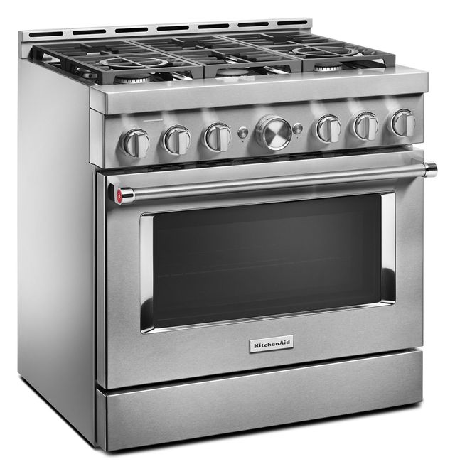 KitchenAid® 36" Pro Style Gas Range-1