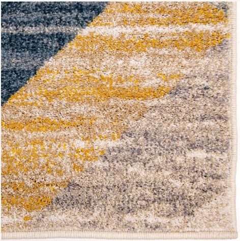 Orian Studio Holte Gray Blue 5'x8' Area Rug-1