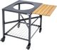 Big Green Egg Acacia Modular Nest Mate-1