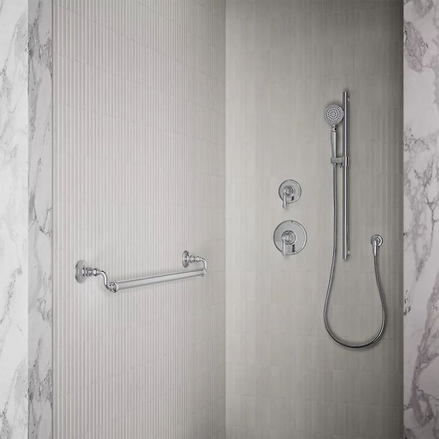 KOHLER® Artifacts® Polished Chrome 36" Grab Bar-3