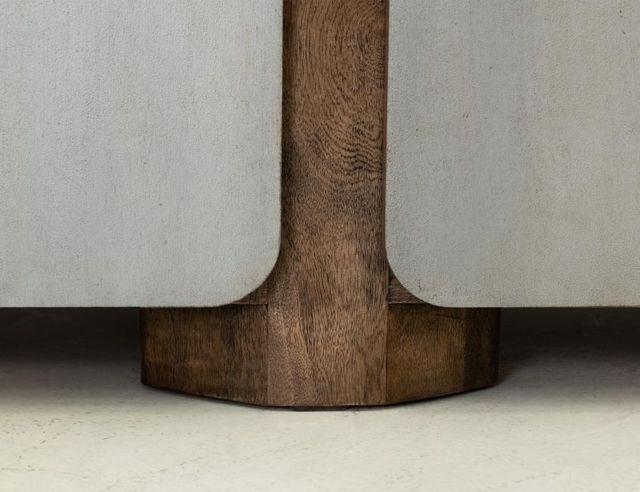 International Furniture Direct Nashville Brown/Gray Console-4