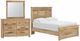 Signature Design by Ashley® Makidern 2-Piece Tan Full Panel Bedroom Set-0