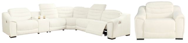 Signature Design by Ashley® Next-Gen Gaucho 2-Piece Chalk Power Reclining Living Room Set-0