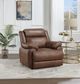 Coaster® Ellington Dark Brown Upholstered Padded Arm Accent Chair-4