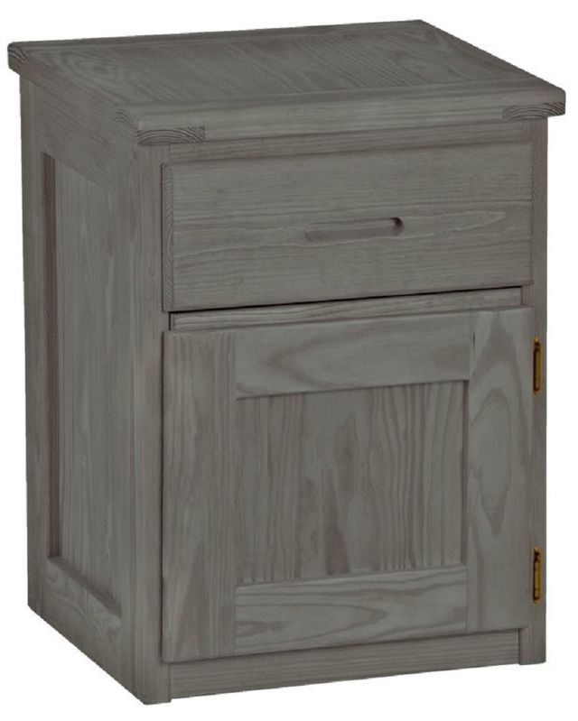 Crate Designs™ Furniture Graphite 30" Tall Nightstand-0