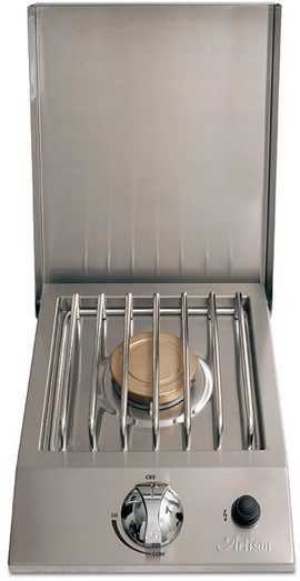 Artisan™ 12.38" Stainless Steel Drop-In Liquid Propane Single Side Burner