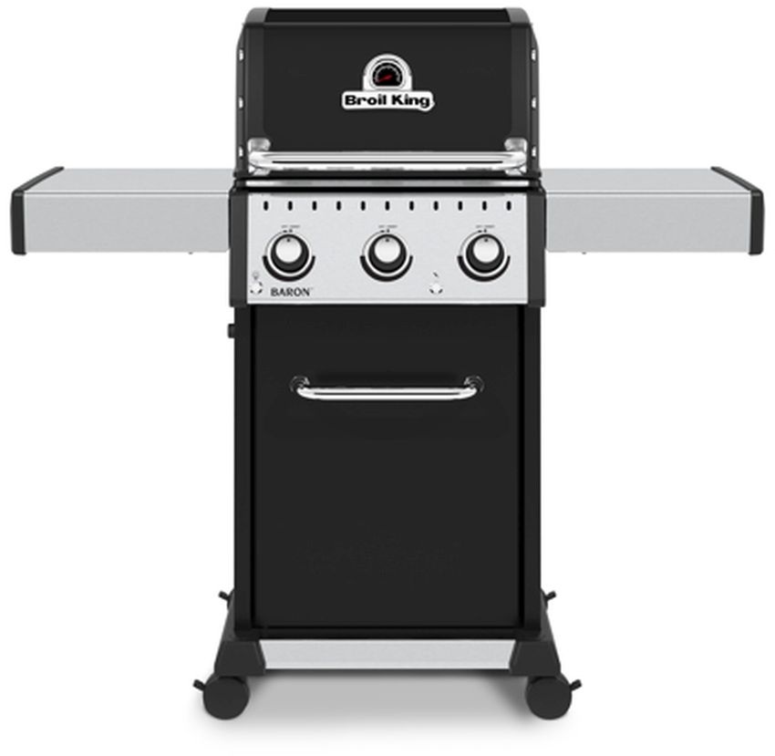 Broil King® Baron™ 320 PRO 1-Burner Black Freestanding Natural Gas Grill