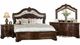 Furniture of America® Menodora 4-Piece Brown Cherry Queen Bedroom Set-0