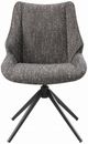 ACME Furniture Malika Brown Swivel Dining Side Chair-3