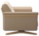 Stressless® by Ekornes® Stella Beige Manual Reclining Loveseat with Wood Base-2