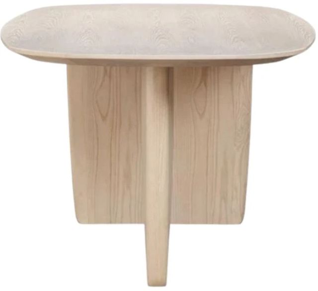 Modus Furniture Liv White Sand Oval Dining Table-3