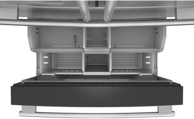 KitchenAid® 36" 29.5 Cu. Ft. PrintShield Stainless Steel French Door Refrigerator with Exterior Water and Ice Dispenser-4