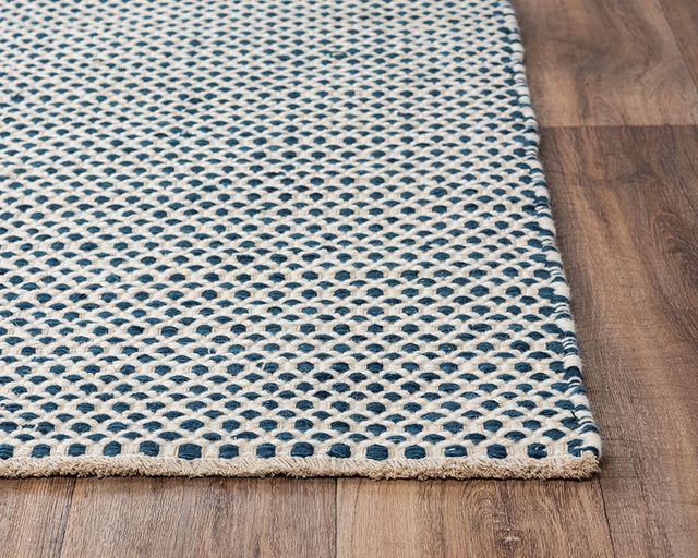 Rizzy Home Windsor Blue 5'x8' Rectangular Rug-4